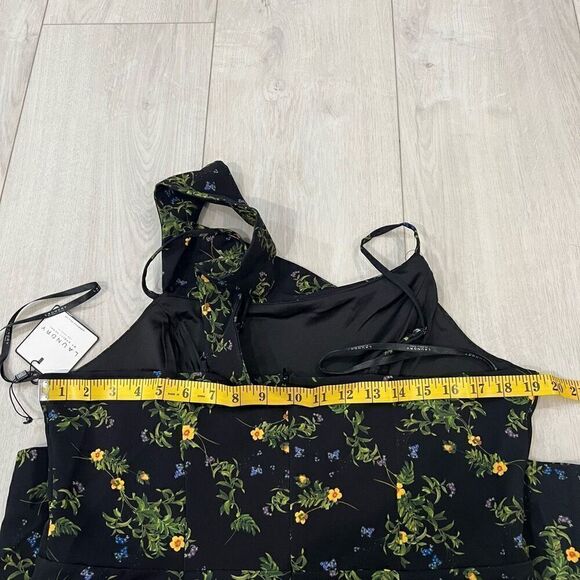 Laundry by Shelli Segal Womens Floral Print Mini Sheath Dress size 14 - Picture 3 of 5